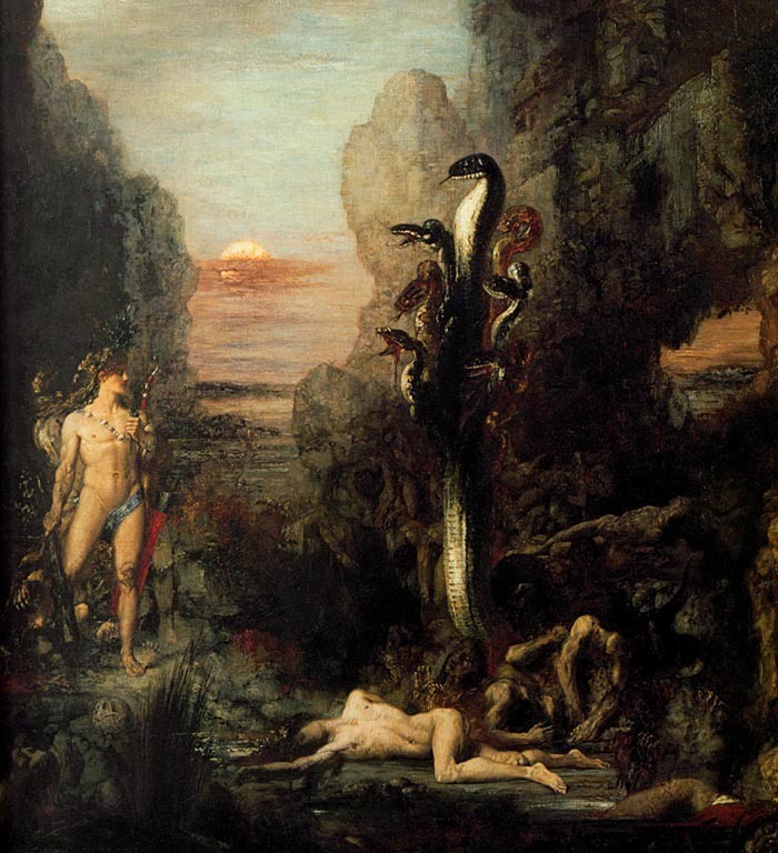Гюстав Моро Геракл и Гидра
