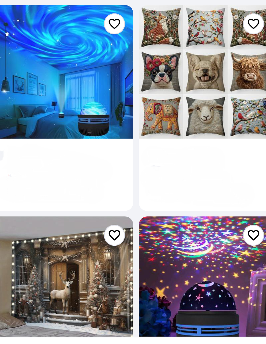 Коллажик из товаров для настроения, ничего из этого я не покупала)