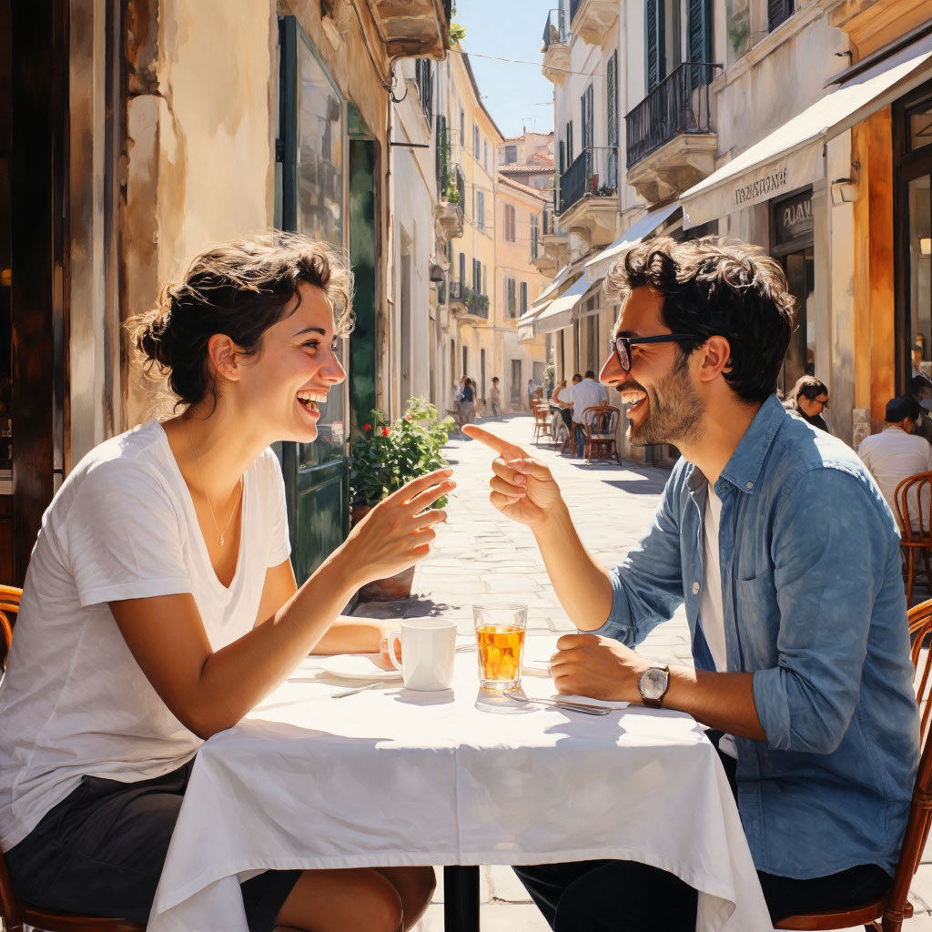 В Италии даже обычный разговор превращается в искусство, где каждое движение наполнено смыслом и эмоцией.