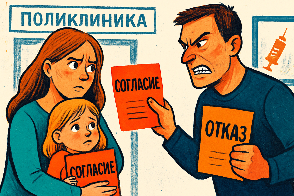Один родитель категорически против прививок ребёнку. Разбираем, кто имеет право решать по закону. Можно ли делать прививки ребенку без согласия отца?