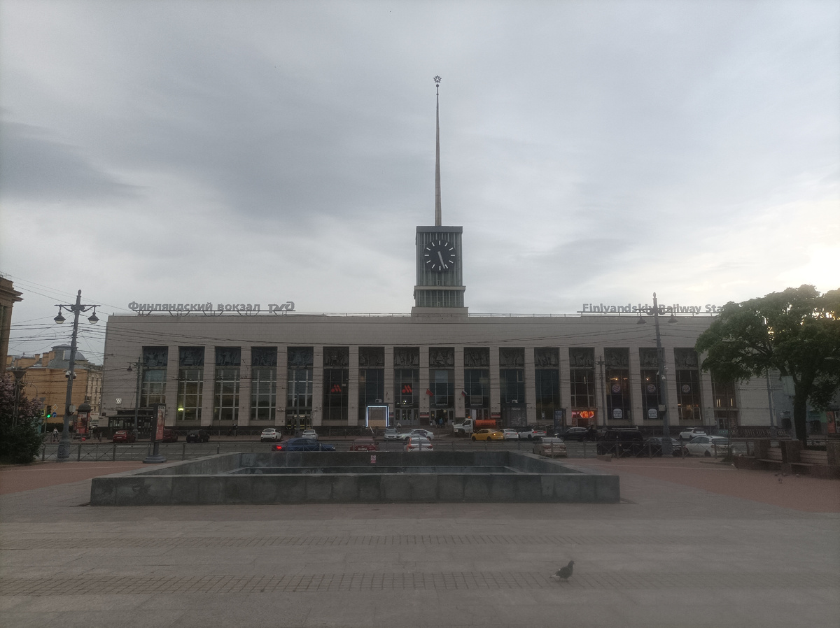 Финляндский вокзал Петербурга