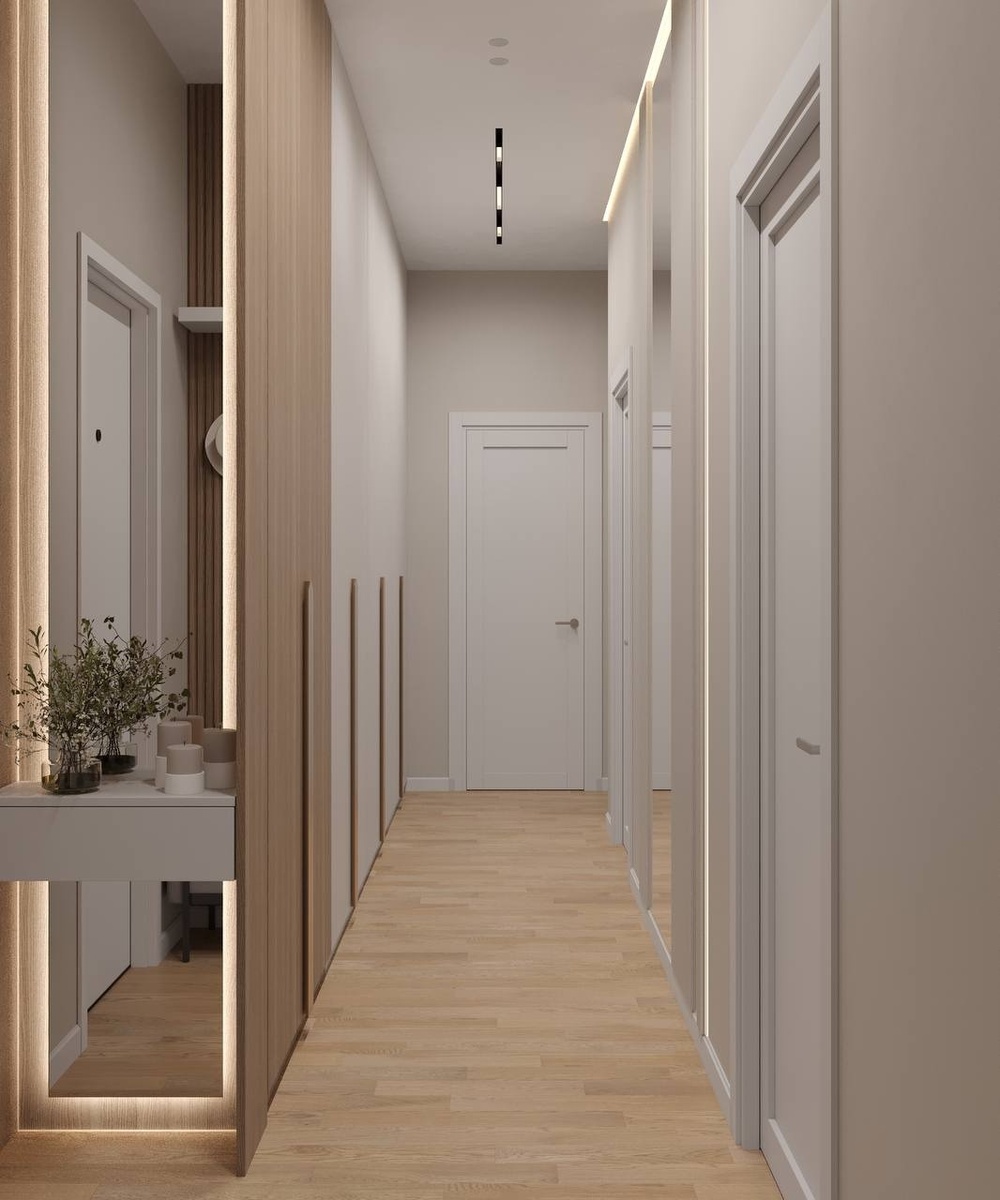 Дизайн и ремонт квартиры 67,5 кв.м. в Ново-Переделкино от ГК «Поколение»