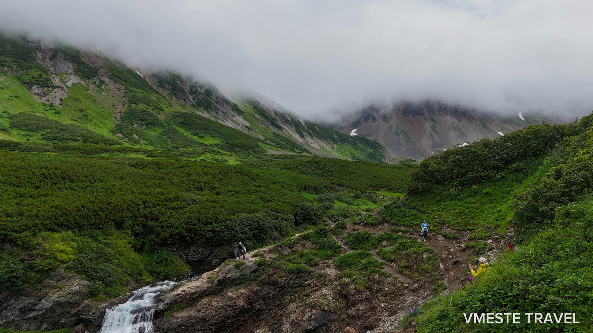 Горный массив Вачкажец на Камчатке, путешествие с Вместе Тревел