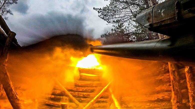    АЛЕКСЕЙ КОНОВАЛОВ/ТАСС: Боевая работа расчета 122-мм гаубицы Д-30 в Херсонской области