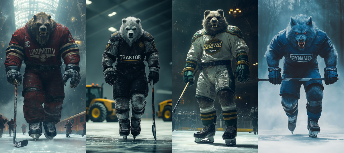 Автор изображений маскотов telegram-канал @skalk1n_motion