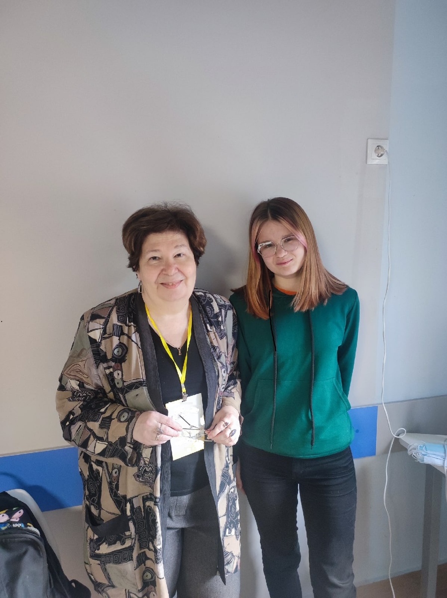 С Ольгой Варшавер. Это прекрасный переводчик. 