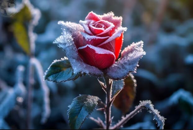 Зимняя роза