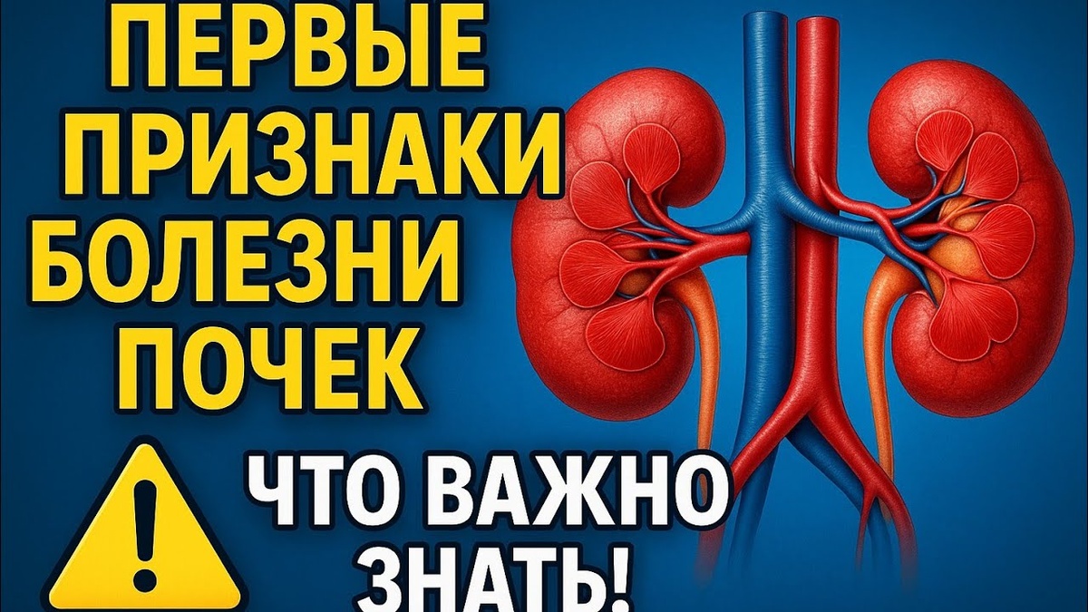 7 признаков, что почки работают на пределе (чек-лист)