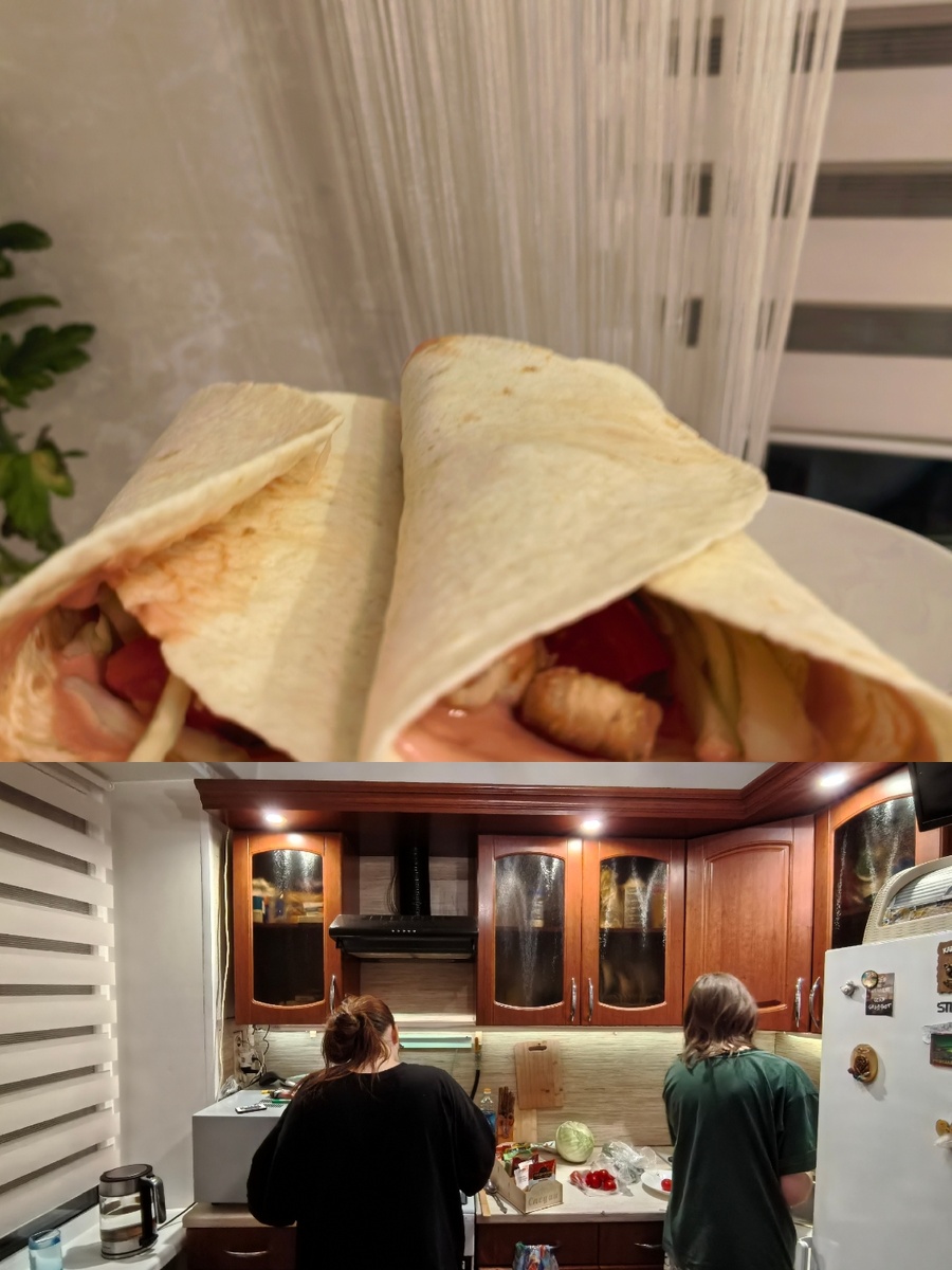 — Мам, а давай ты сегодня шаверму приготовишь? — Готовьте, дети мои😁