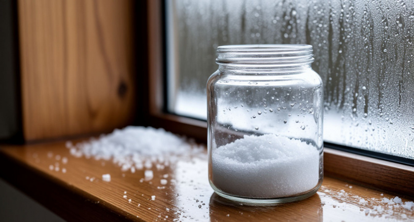    Бабушка всегда оставляет соль на подоконнике в дождливую погоду. Узнал, зачем она это делает — теперь и я так делаю