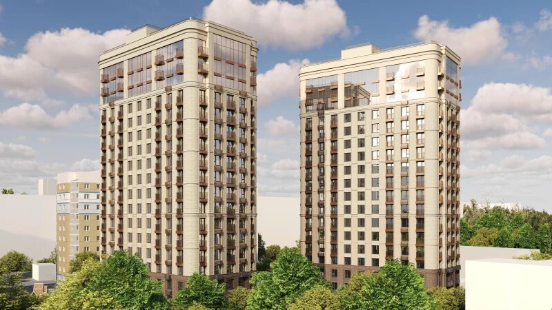     Проект многоэтажек на Гущина 173Б «Мастерская Золотова» , «Векстрой»