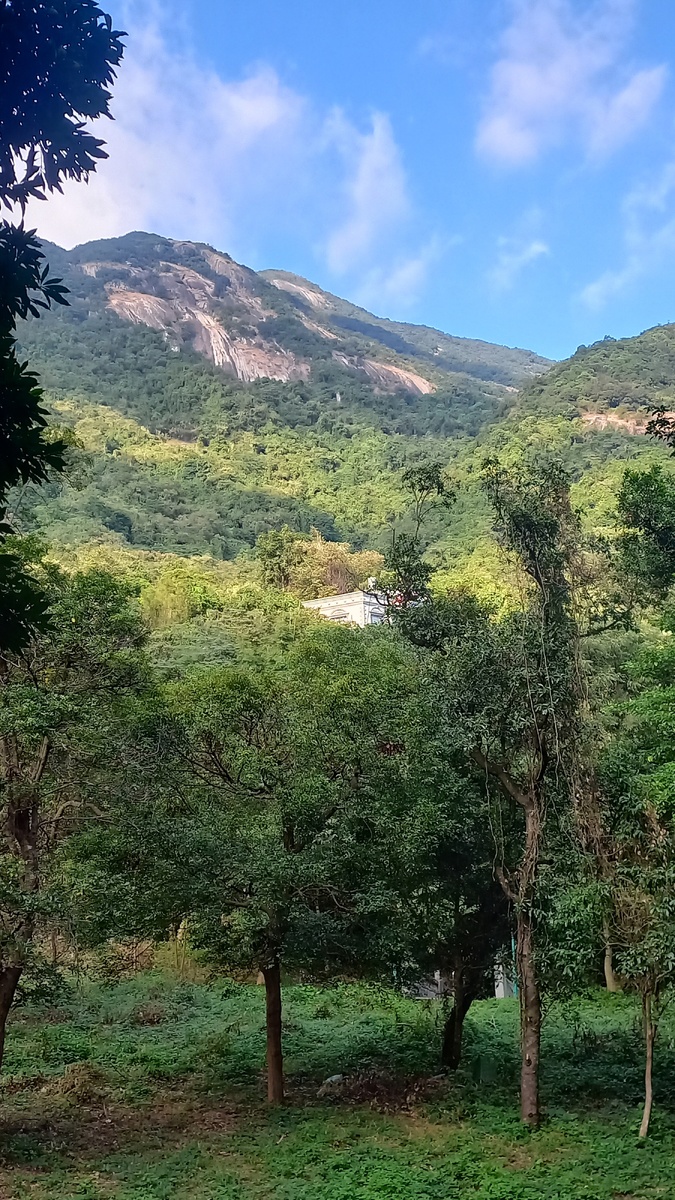 Вид на гору Луофушань 