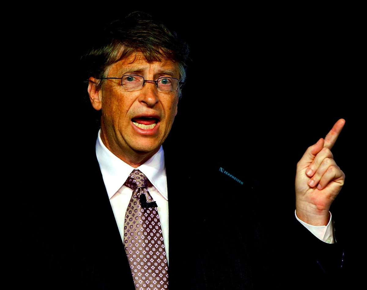 Билл Гейтс, фото из открытого источниаа