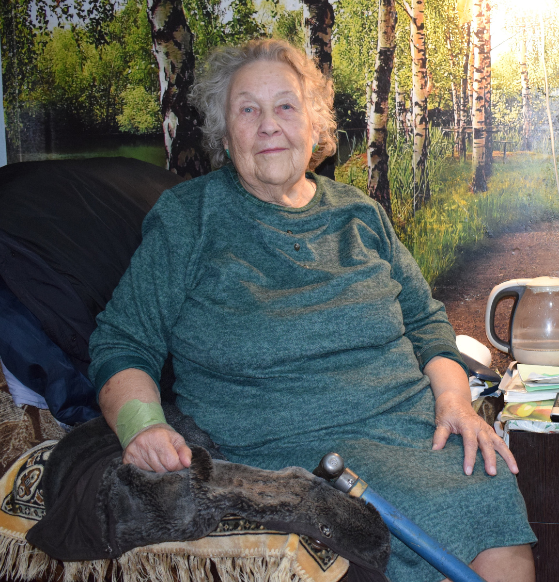 Валентина Сергеевна доброжелательна к людям. Сохранила ясный ум