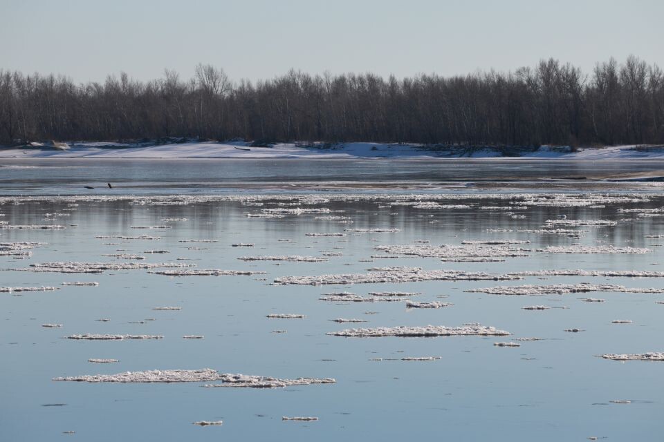    Обь на пороге зимы. Барнаул. Источник: Олег Укладов