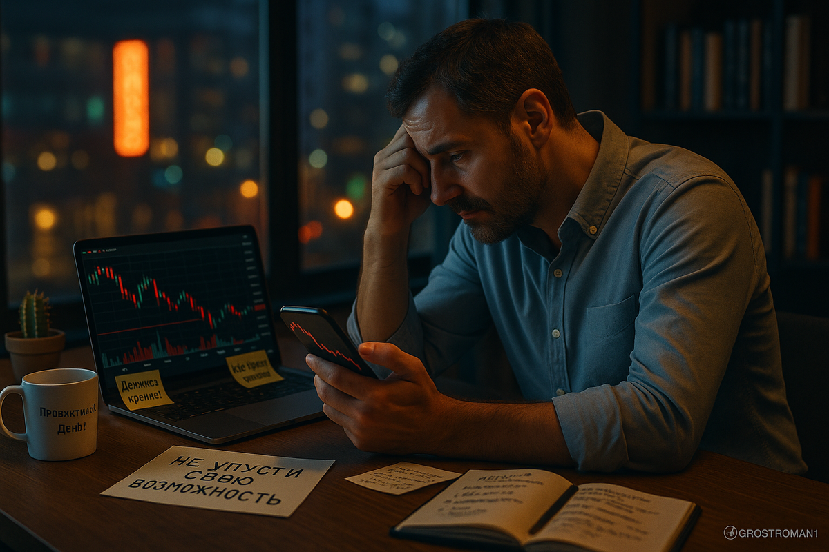    Якорение в трейдинге: почему вы залипаете в убыточных альткоинах и как перестать терять деньги РоСТ | Роман о Системном Трейдинге