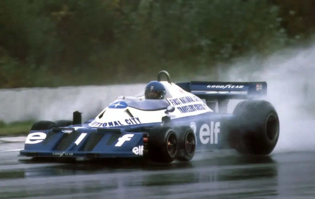 В 1977 году компания Tyrrell представила P34B — усовершенствованную версию с более широкой передней частью и изменённой аэродинамикой.