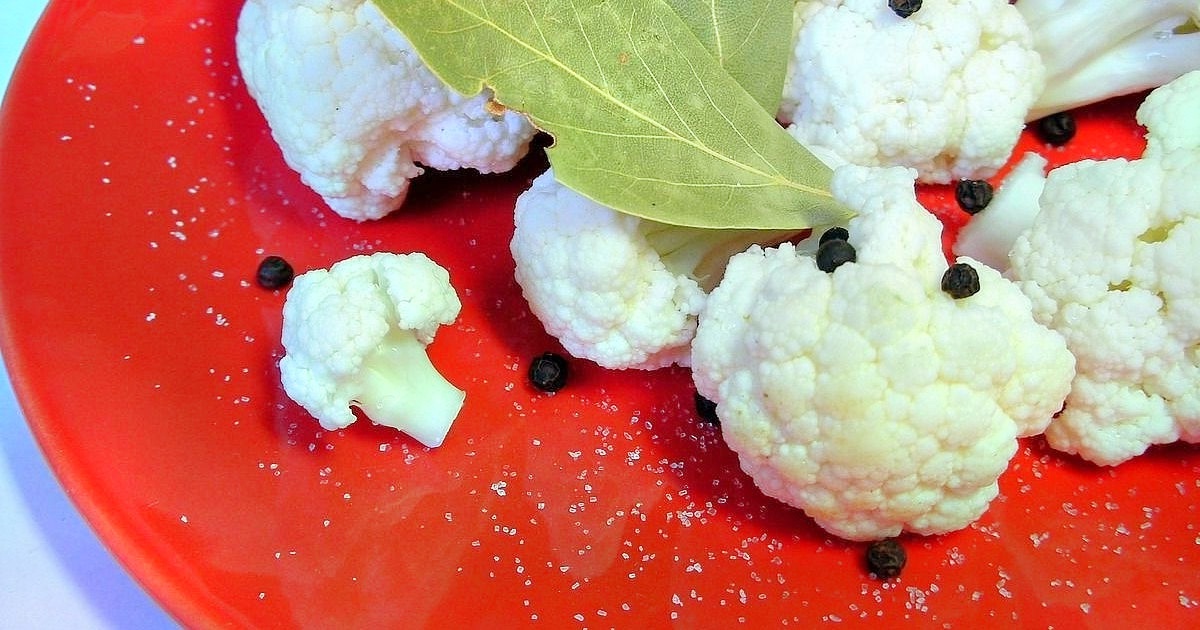 Цветная капуста в маринаде