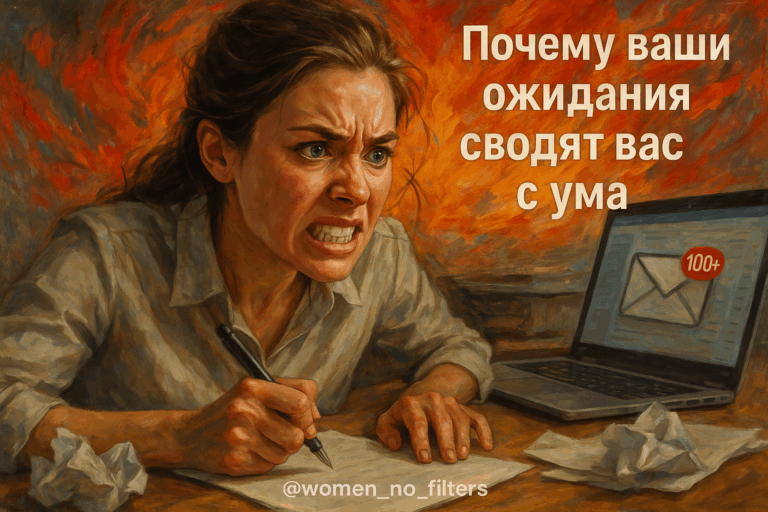    Почему твои ожидания ведут к безумию? Анна
