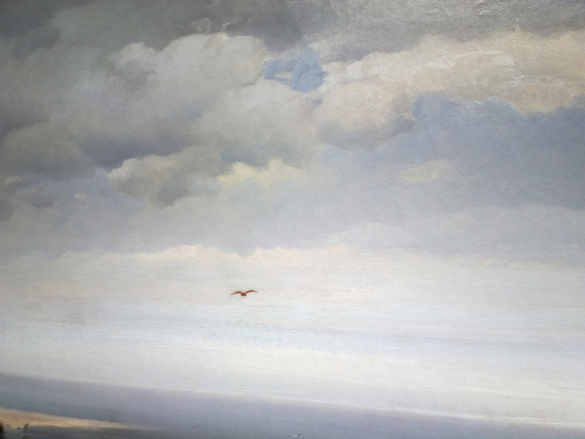 Руфин (Руфим) Судковский. Тишь на море. 1883. Государственная Третьяковская Галерея, Москва