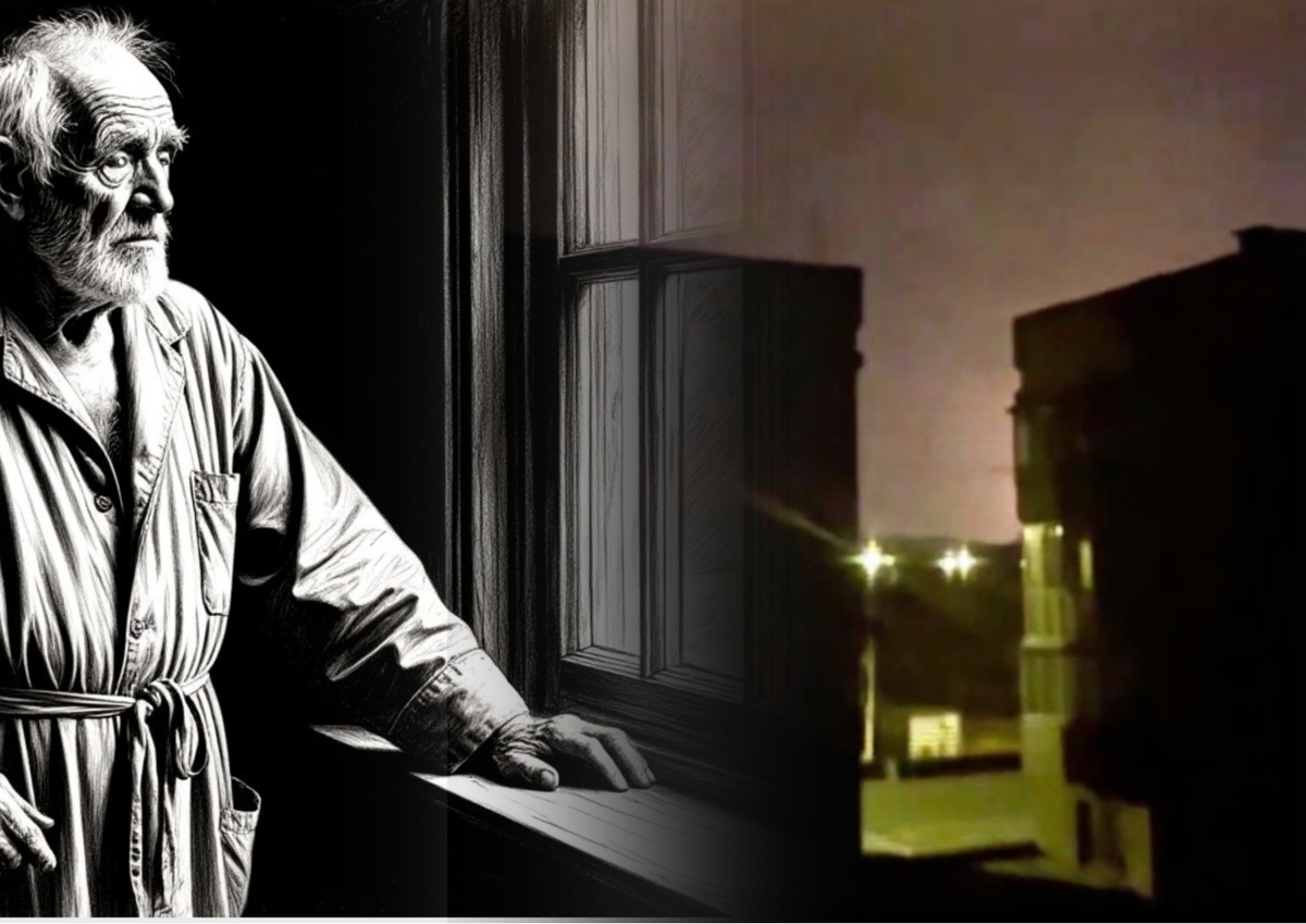 Сгенерировано ИИ, стоп-кадр очевидца