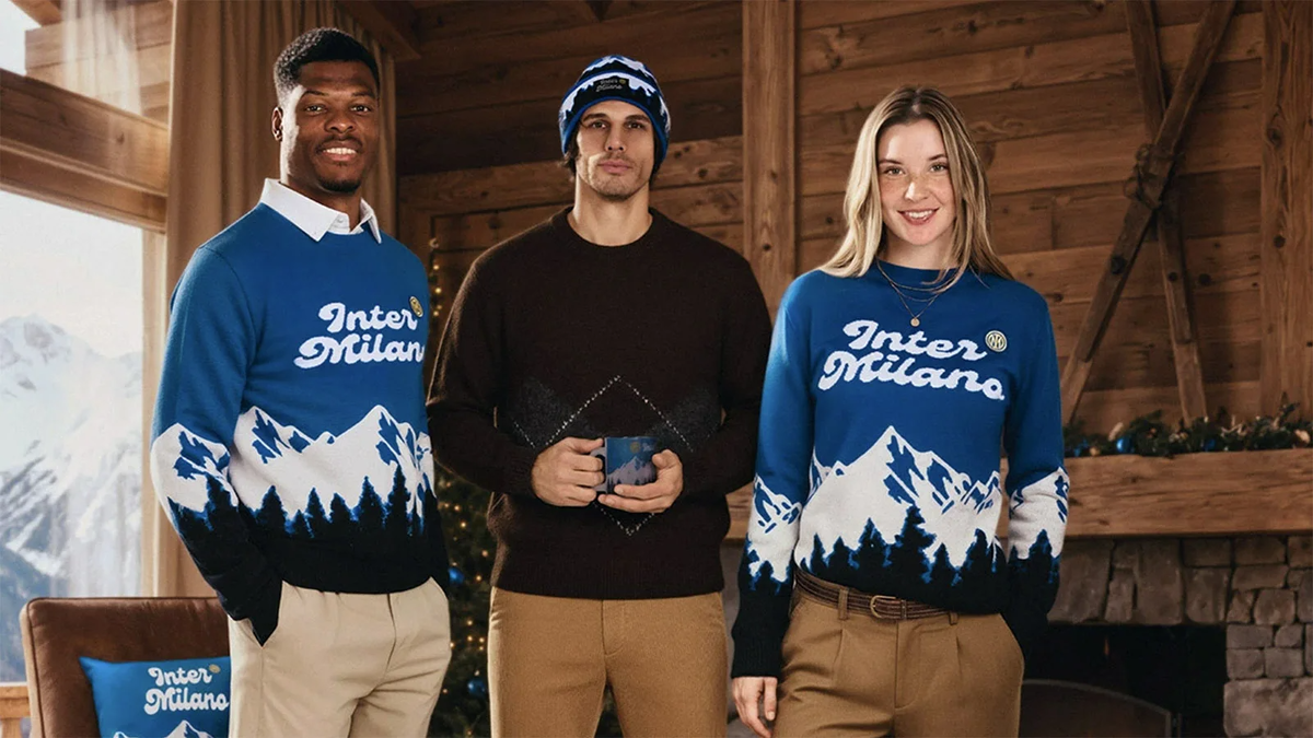 Рождественская коллекция клуба «Интер» (Фото DR)