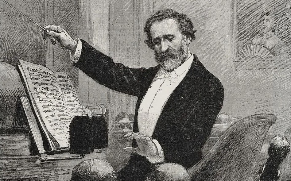 Портрет Дж.Верди взяла из свободных источников на просторах интернета