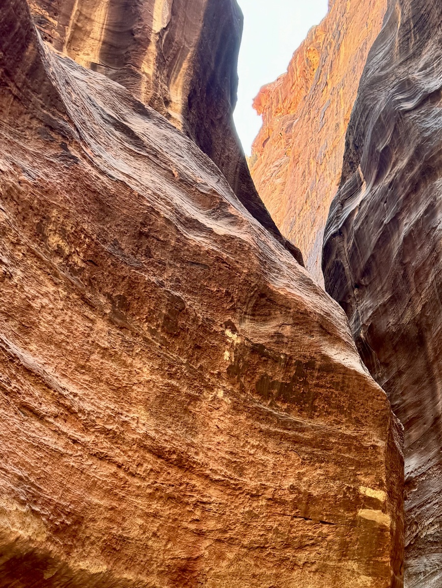 Скала розового песчаника