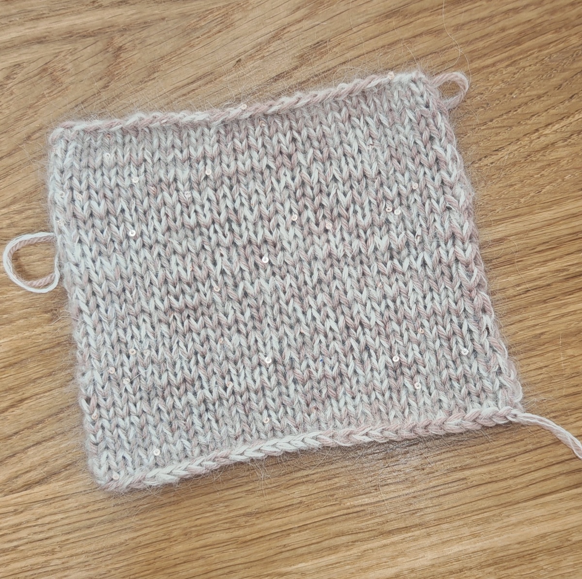 Образец готов. 