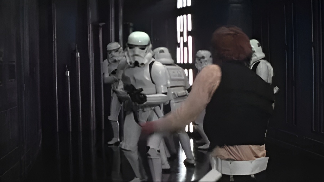 Штурмовики Империи против Хана Соло
