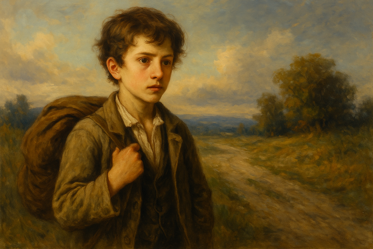 Пока всего лишь мальчик из Куриловки, уходящий навстречу своей судьбе.