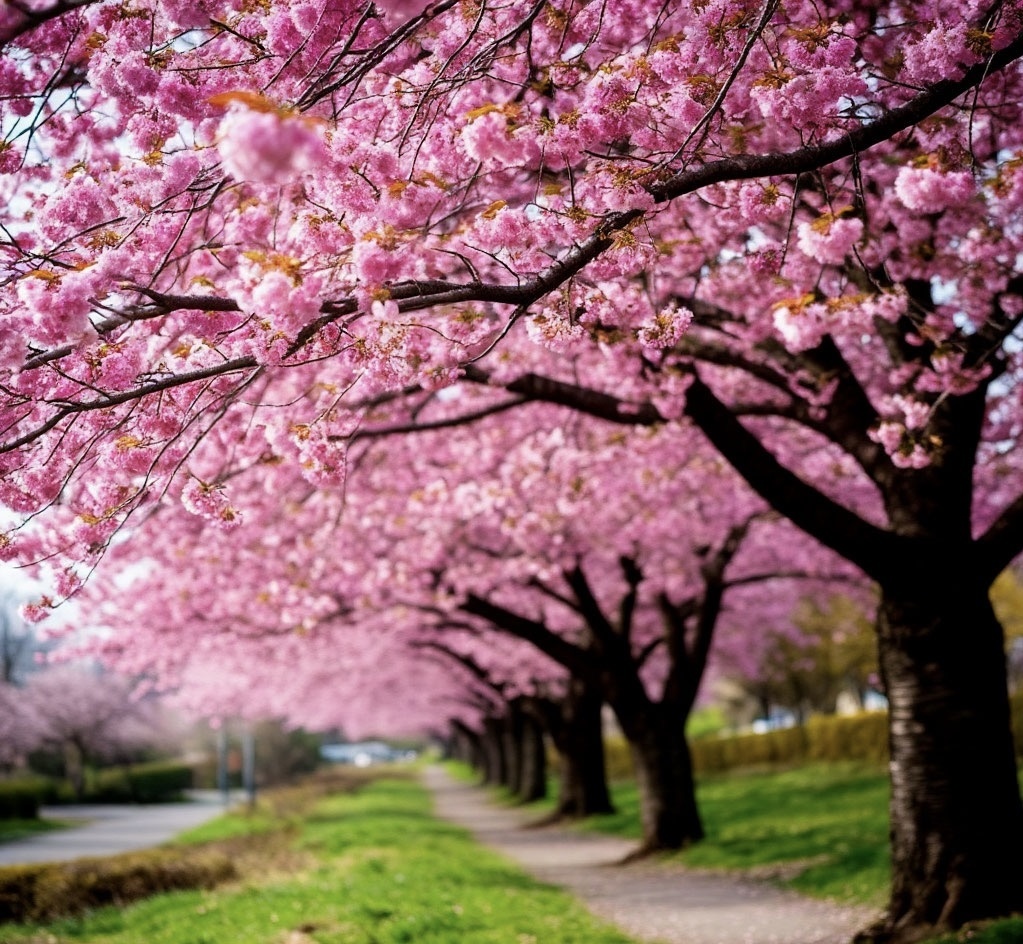 Цветение сакуры