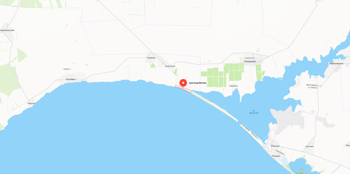 Здесь пляжик.