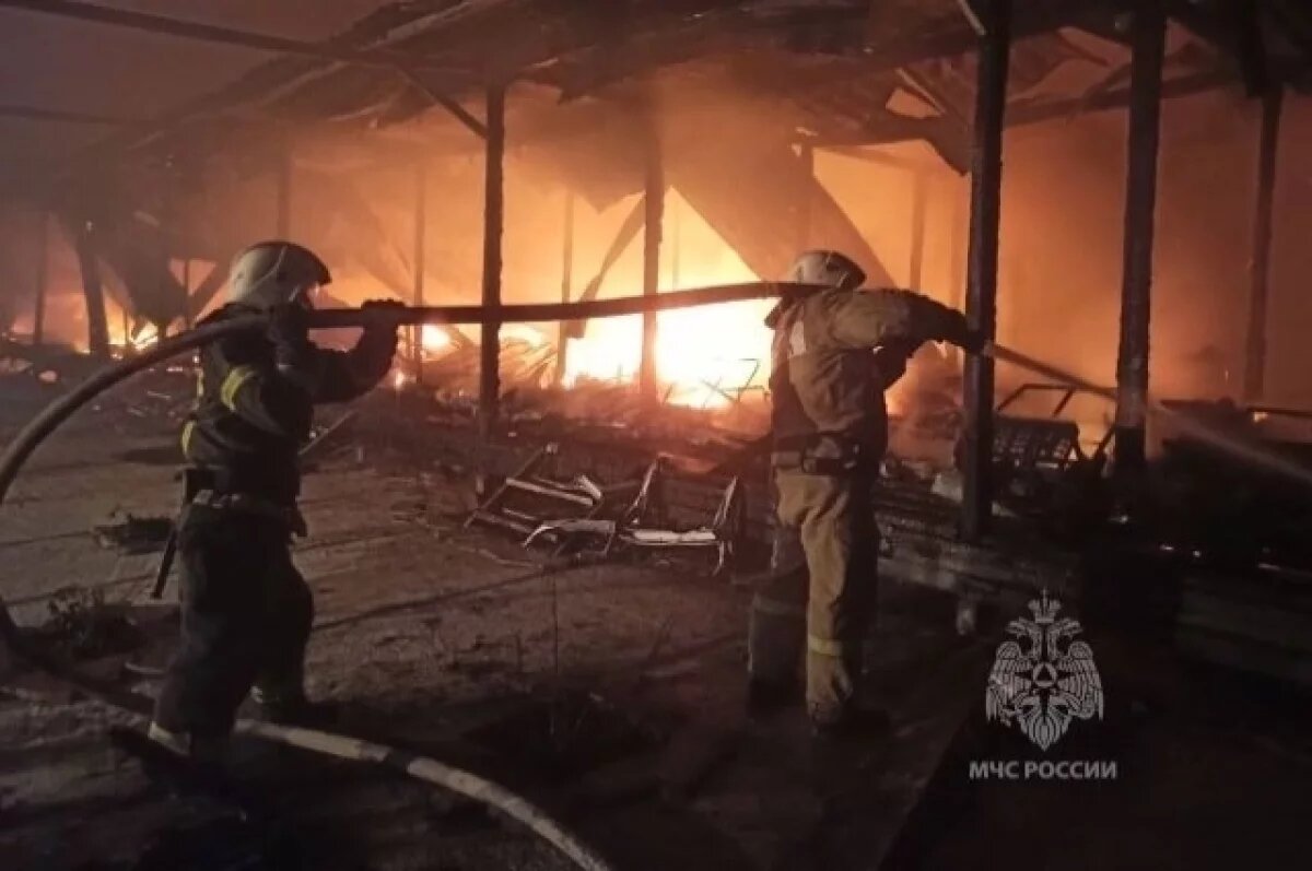    В Судаке потушили пожар в частном доме в районе бухты Бугаз