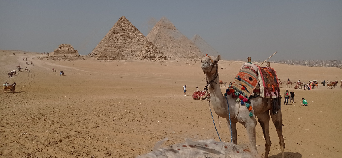 Пирамиды в Гизе — одно из семи чудес света