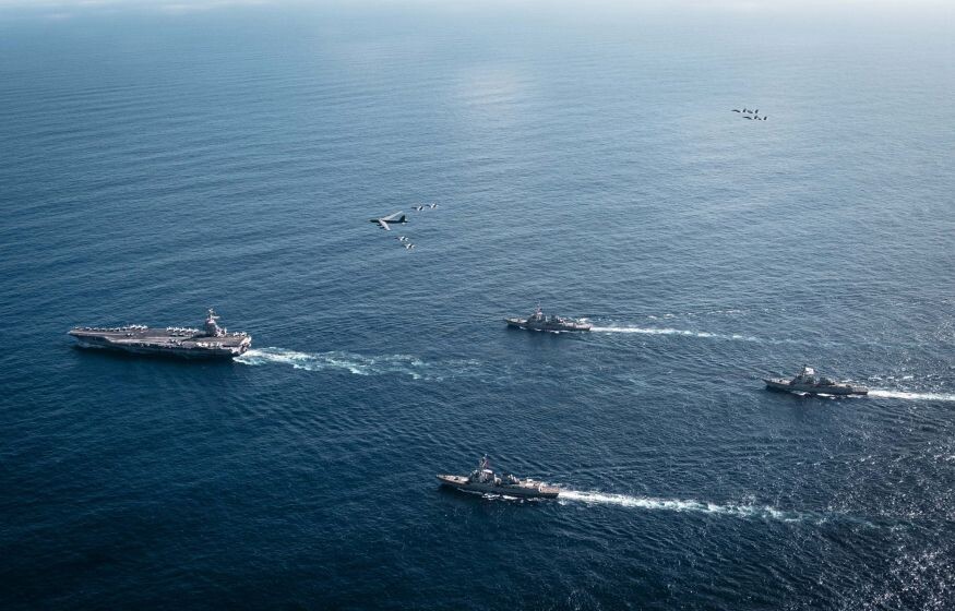    «Южное Копьё» на страже североамериканских границ: американский авианосец у берегов Венесуэлы