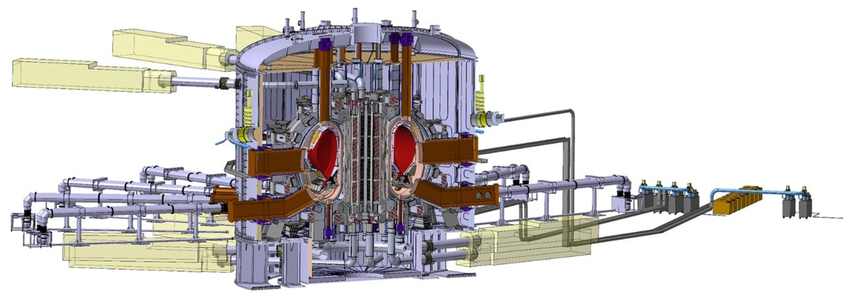 Схема токамака ТРТ РосАтома Источник: https://naked-science.ru