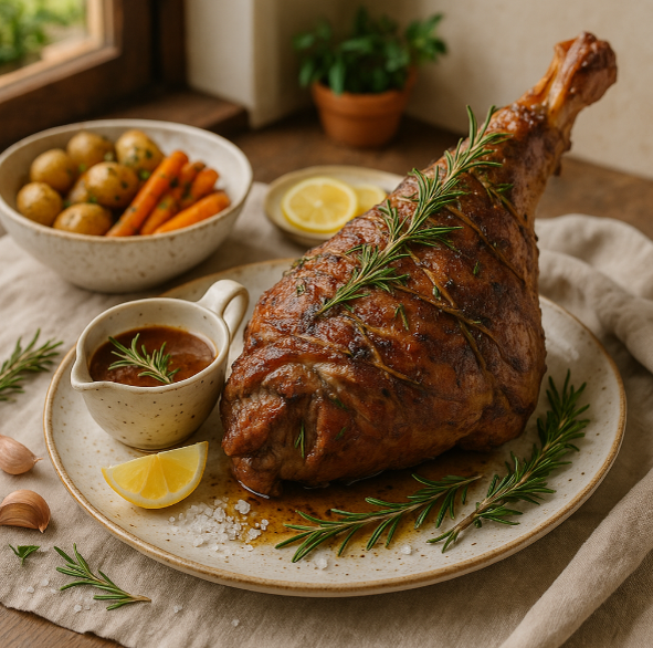 Баранья нога в розмариновом маринаде рецепты от Дарики