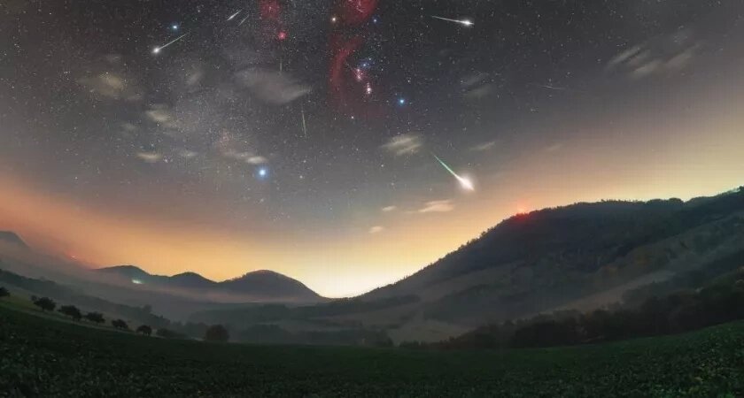    В Кировской области ожидается пик метеорного потока Леониды