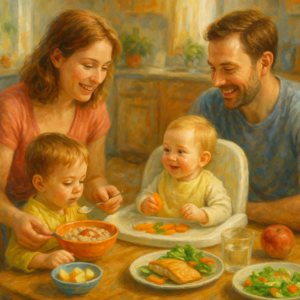 Меню для семьи с маленькими детьми 