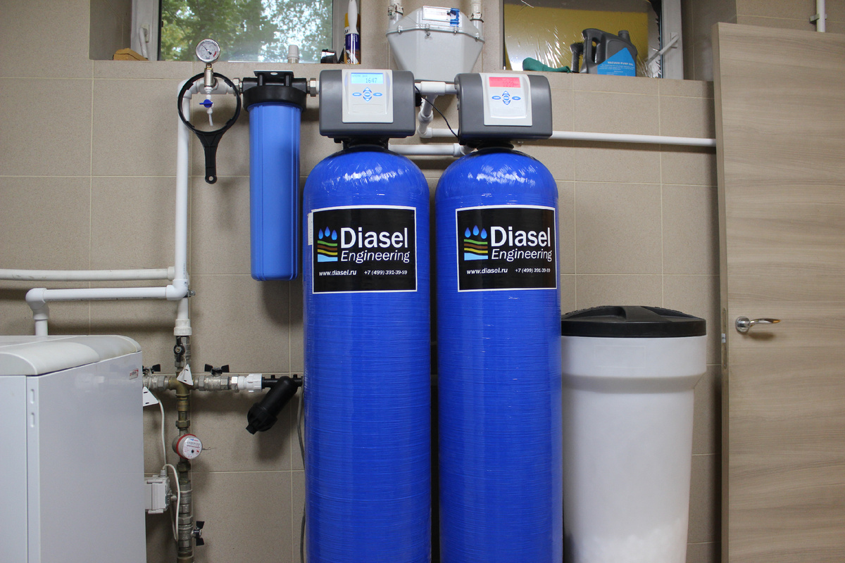 Оборудовние для непрерывного умягчения воды