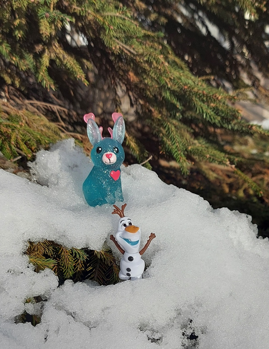 Кармашники Юлик и Олаф. Фото автора канала.