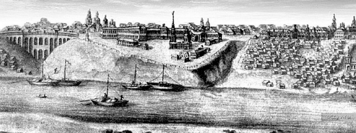 Примерно так когда-то выглядела Калуга.