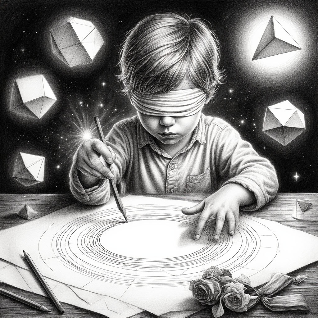 Никаких линеек и циркулей! Секретные техники художников и чертежников, которые позволят вашему ребенку рисовать идеальные фигуры от руки.