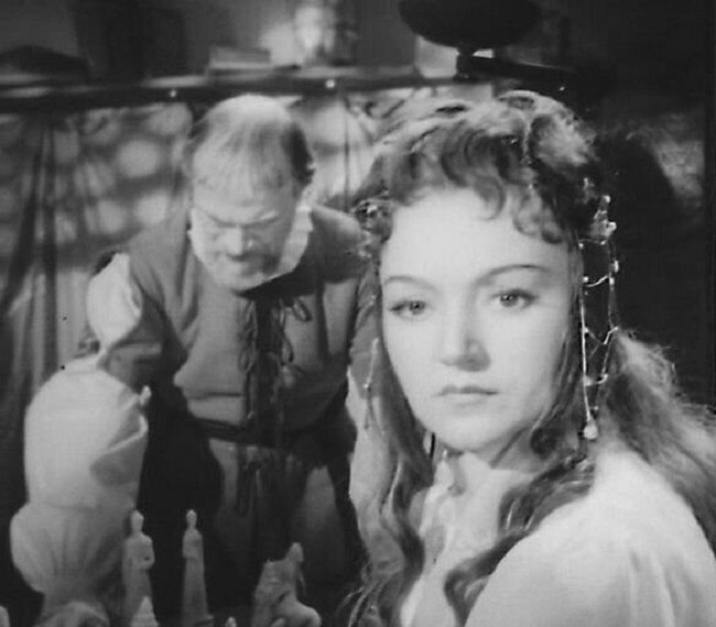 Кадр из фильма «Укрощение строптивой» (1961). Скриншот.