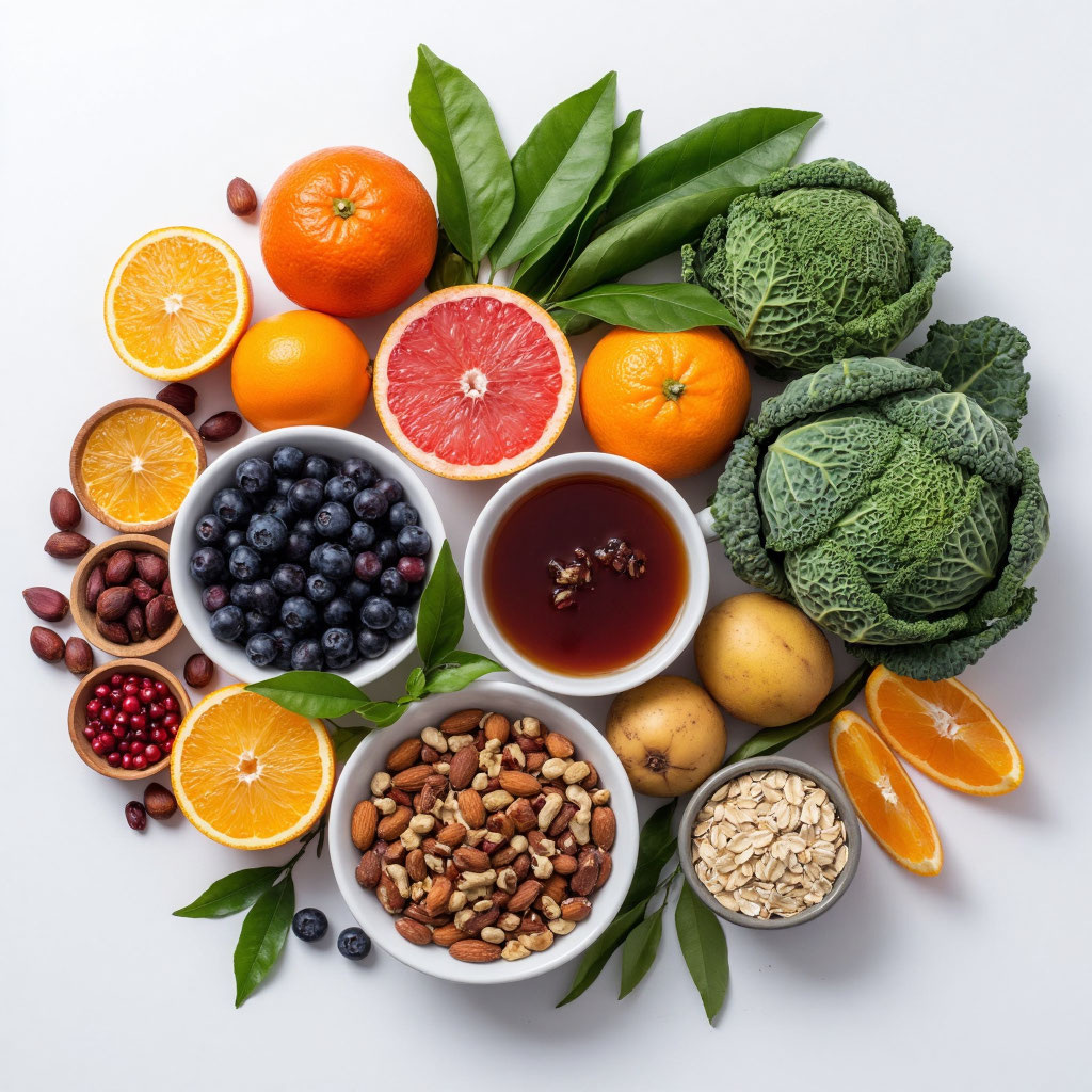 Разнообразие в рационе – лучший способ обеспечить организм всеми нужными антиоксидантами.