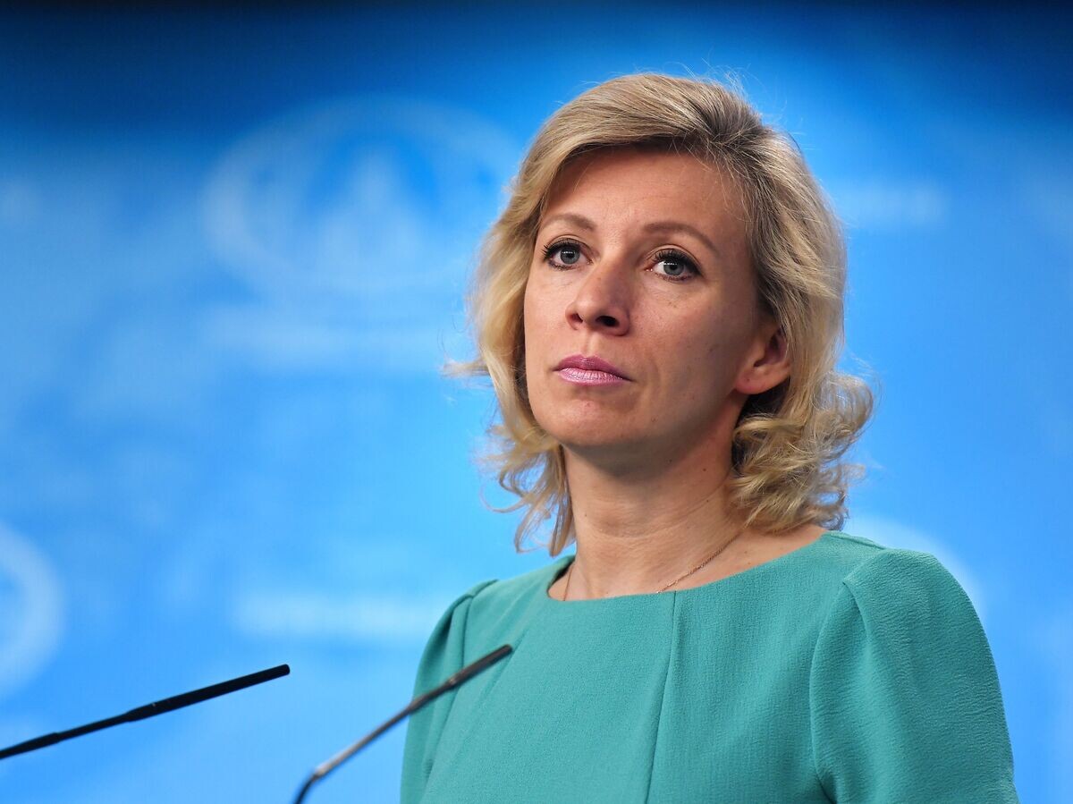    Официальный представитель министерства иностранных дел России Мария Захарова© РИА Новости / Евгения Новоженина