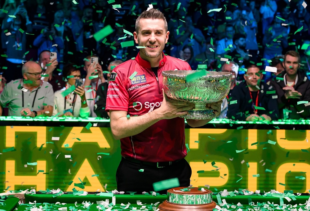 Марк Селби выиграл Чемпион чемпионов 2015. Фото: с сайта championofchampionssnooker.co.uk