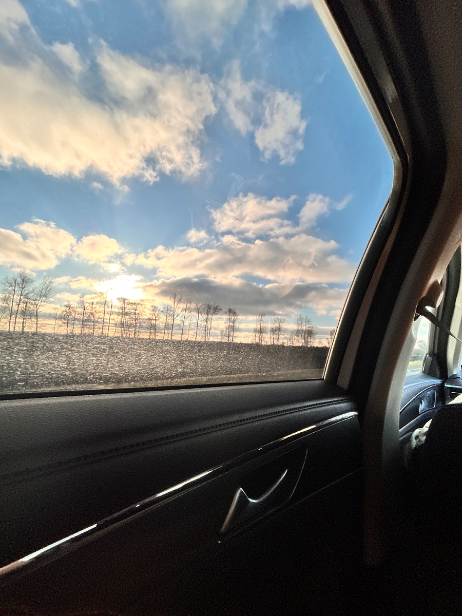 Фото сделано вчера из машины