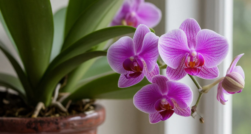    Поливаю орхидеи остатками своего любимого напитка — цветут даже пышнее, чем после удобрений из магазина